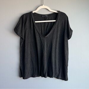 Brandy Melville Oversized Gray Tee